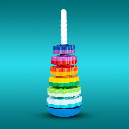 Rainbow Five-Wheel Rotating Tower